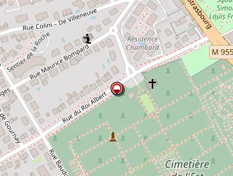 Carte de Espace Fleuri à Metz