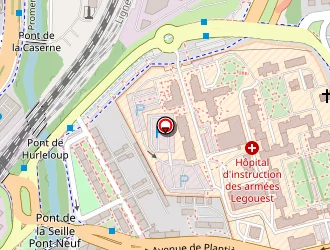 Carte de Dog Palace à Metz