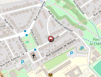 Carte de Espace Fleuri à Metz