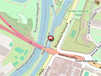 Carte de Café De Nancy à Metz