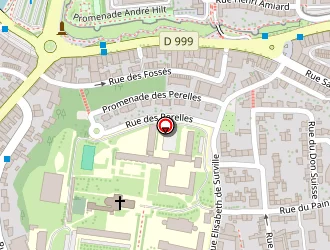 Carte de Comité Entreprise Hôpital Bon Sauveur à Saint-lô