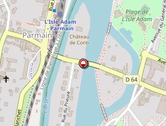 Carte de Cinéma Le Conti à Isle-adam (l')