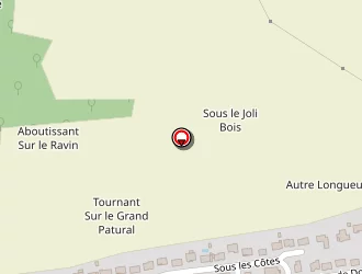 Carte de Jamajoli à Courcelles-chaussy