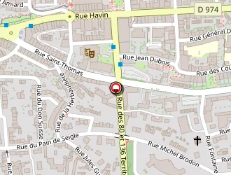 Carte de Laurent Jacques à Saint-lô