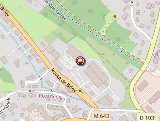 Carte de Bilinski Frédéric à Rozérieulles