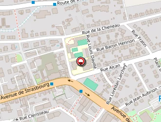 Carte de Ccbe à Metz