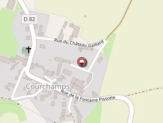 Carte de Verges Claude à Courchamps