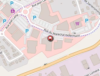 Carte de Interfacades Ii à Sarreguemines