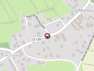 Carte de André Christophe à Montsurvent