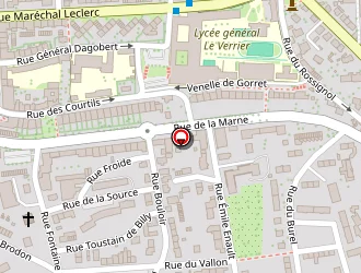 Carte de Le Caprice Du Chien à Saint-lô