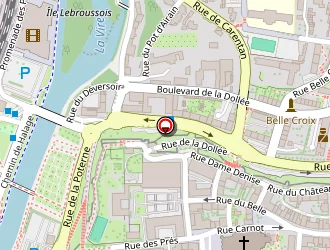 Carte de Le Palais D'asie à Saint-lô