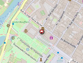 Carte de L'etude à Metz