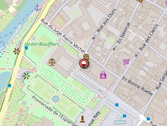 Carte de Luxat à Metz