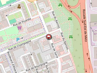 Carte de M.g.e.t à Metz