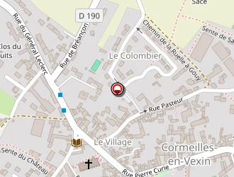 Carte de Agate Distribution à Cormeilles-en-vexin