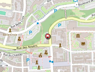 Carte de Burton à Saint-lô