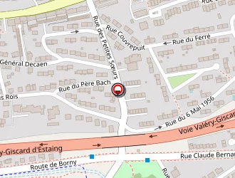 Carte de Reis Laurence à Metz