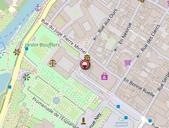 Carte de Virgin Megastore à Metz