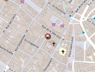 Carte de Balmery à Metz