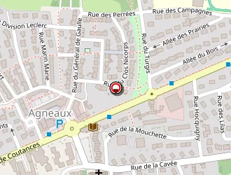 Carte de La Poste à Agneaux