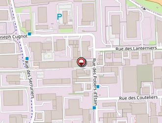 Carte de Gravlor à Metz