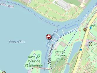 Carte de La Flottille à Metz