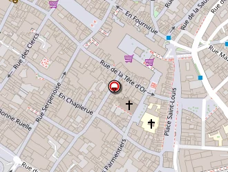 Carte de Maison Baci à Metz