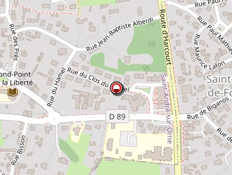 Carte de Allianz Agences à Caen