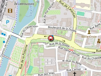 Carte de La Réserve à Saint-lô