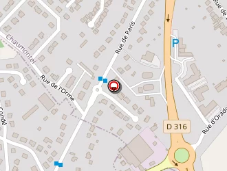 Carte de Cottage Trianon à Luzarches