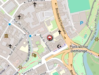 Carte de Clowneraie à Metz