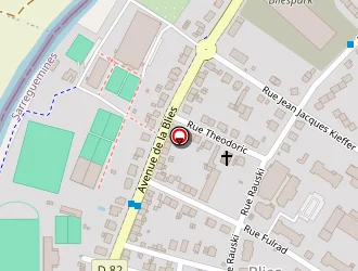 Carte de Lyasse Sylvane à Sarreguemines