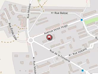 Carte de Estresine Concept à Farébersviller