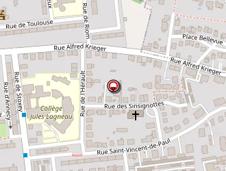 Carte de Yvnel à Metz