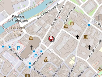 Carte de Pôle Emploi à Metz