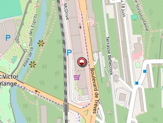 Carte de Ghilas à Metz