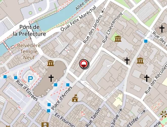 Carte de City Suite à Metz