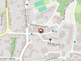 Carte de Maison De Quartier Dollée à Saint-lô