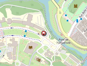 Carte de Société Générale à Metz