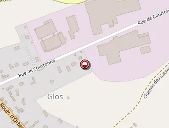 Carte de La Viardière à Lisieux