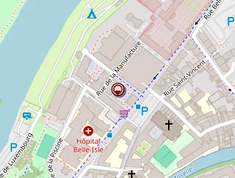 Carte de Barthélémy Odile à Metz