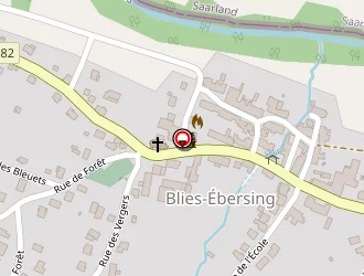 Carte de Ecole Primaire à Blies-ébersing