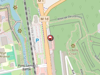 Carte de Mcdonalds à Metz