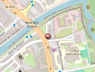 Carte de Kkl à Metz