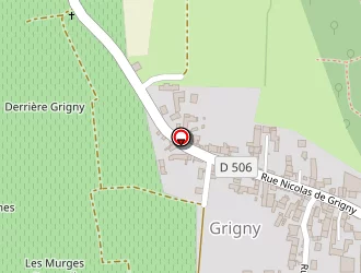 Carte de Caillot Robert à Passy-grigny