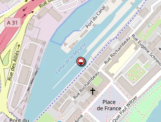 Carte de Ecole De Conduite Nau à Metz