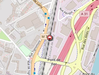 Carte de Les Matériaux Cmpm à Metz