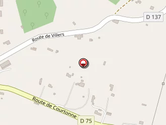 Carte de Castel Bruno à Glos