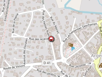 Carte de Ar Cut à Argences