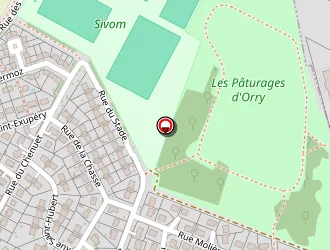 Carte de Stade à Orry-la-ville